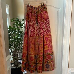Kantha Bae wideleg pocket pants